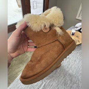 UGG Tan Sheepskin Boots